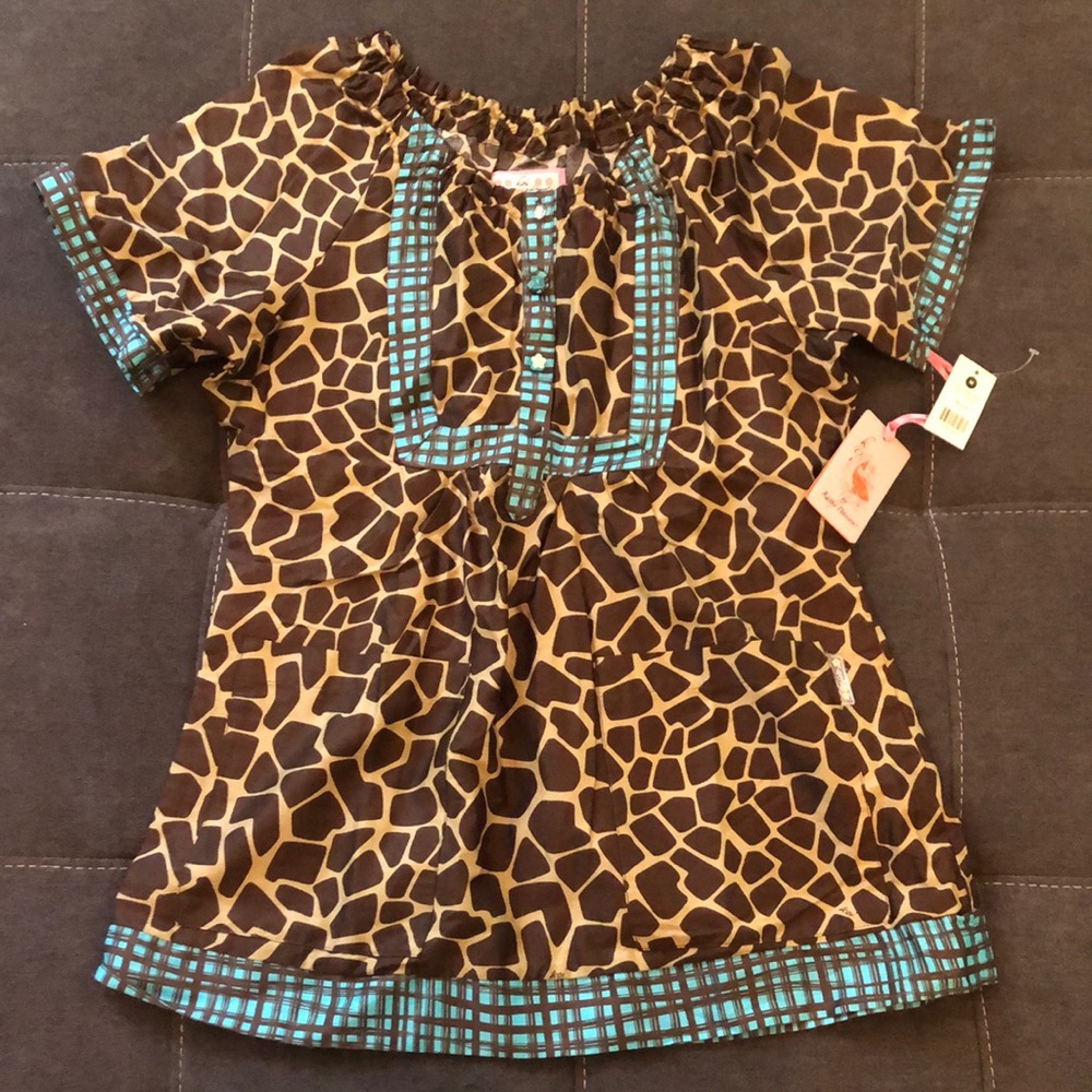 Koi Scrub Top